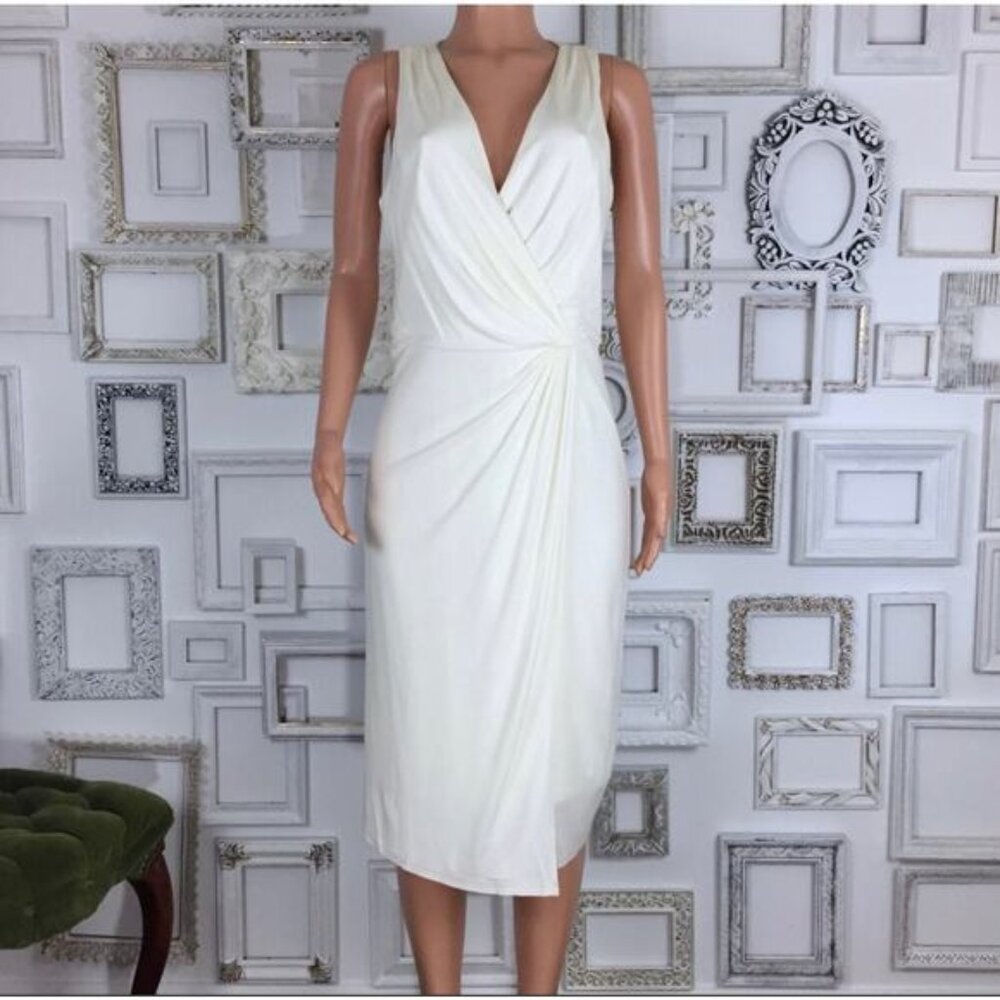 NEW David Meister ivory dress